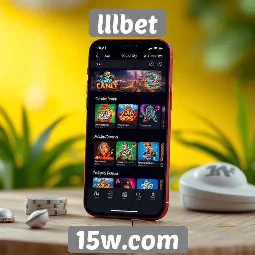 Interfaces móveis do lllbet são amigáveis e funcionais